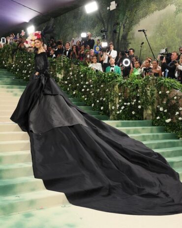 Zendaya at the 2024 Met Gala in Givenchy and Alexander McQueen outfits